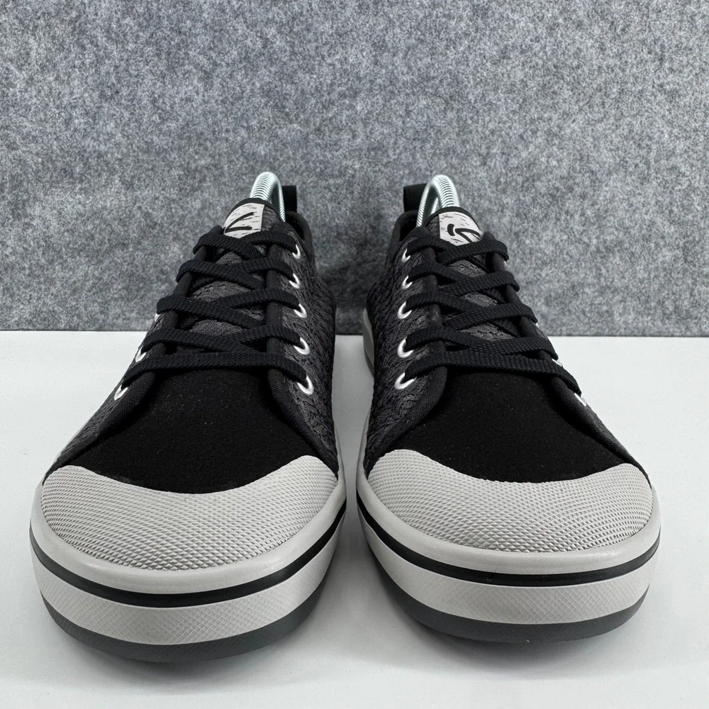 Keen Elsa Sneaker Womens 10 Black Lace Textured Low Top Casual Shoes 1018303